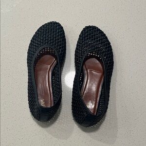 Zara woven flats